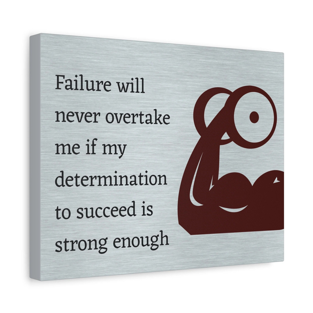 Inspirational Wall Art Determination To Succeed Motivation Wall Decor for Home